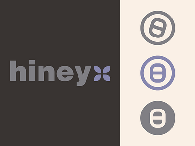 Hiney.cc logo flat icon illustrator lilac logo logo design logotype minimal