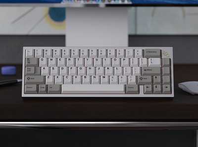 Haus Desk 3d keyshot render