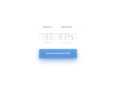 Confirm Reservation 054 54 confirm dailyui reservation