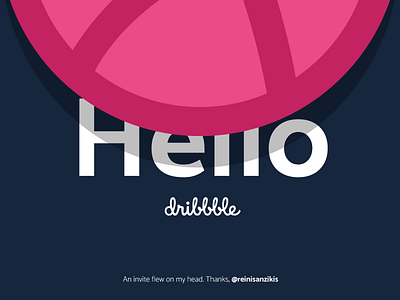 Hello Dribbble!