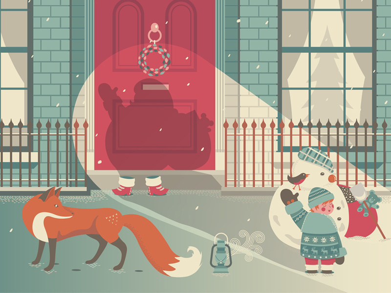 Merry Christmas By Andy Hau On Dribbble