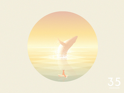 #QuinnsQuips fox light lighting effects low poly melancholic nature sky storytelling sunrise sunset water whale