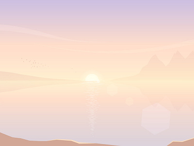 Betterup Background: Sunset app background business color colour game gradient ocean sea startup sunset vector