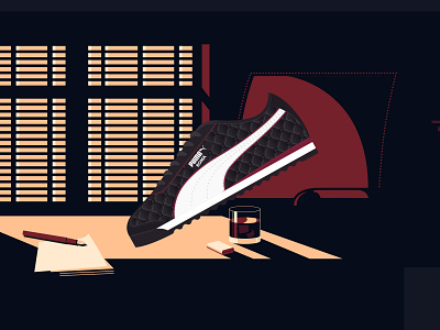 PUMA X The Godfather fashion film illustration movie puma shoe shoes sneaker sneakerhead sneakers the godfather
