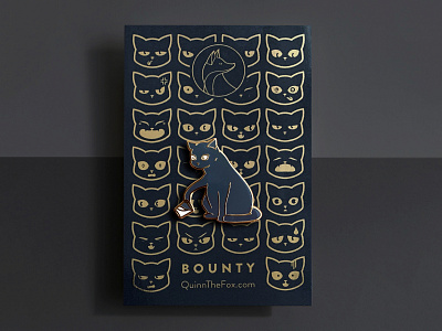 Bounty the Cat Enamel Pin 2