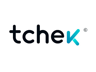 Tchek car logo logodesign tchek technology validate