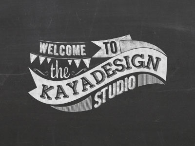 New Personal Website banner art banner chalk chalkboard illustrator lettering retro typography vector vintage