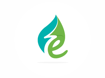 Eco logo eco ecological electricity energy flash icon leaf letter e lightning logo picto renewable energy