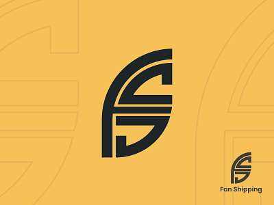 FS letter logo design । vector file