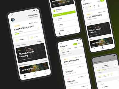 Fitness App Concept #1