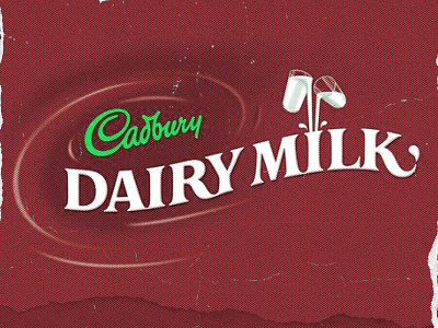 Cadbury Diary Milk art artist design flat flatdesign iilustration illustration illustrator ui vector