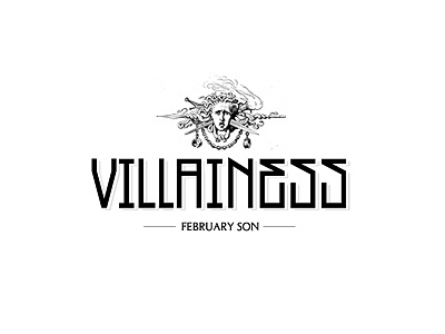Villainess fashion logo oopsy typography
