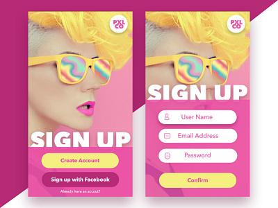 Sign Up - Daily UI 001