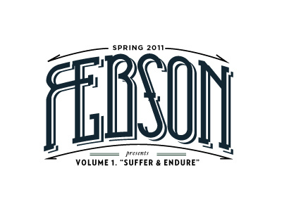 Febson Arch branding logo typography