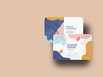 minimal business card