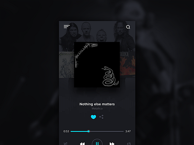 Dark Music Player 