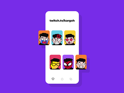 Twitch Emotes for Kargoh