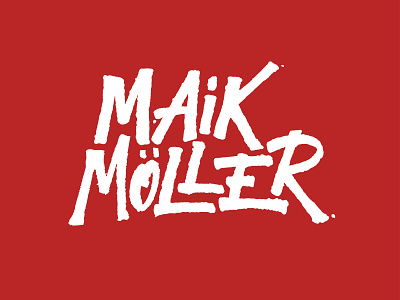 Maik Möller branding calligraphy hand lettering handlettering ink lettering letters logo logotype typography