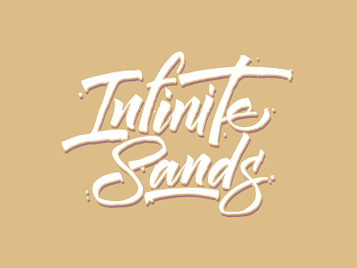 Infinite Sands Calligraphy