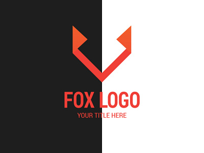 Fox Logo Design animals app art bold bright colorful company creative elegant fox fox logo guard idea media modern powerpoint professional red red fox safety