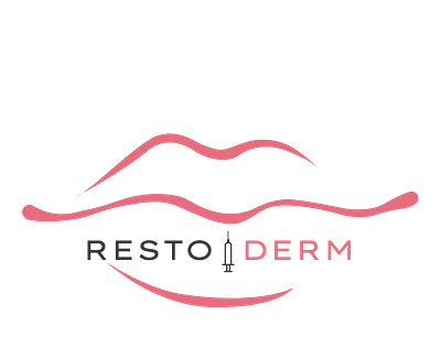 Restoderm Logo botox logo logodesign ui