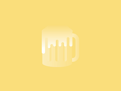 Frosty One adobe beer gradients illustration