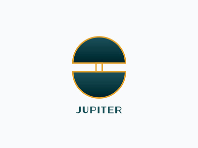 Jupiter branding emblem icon jupiter logo mark