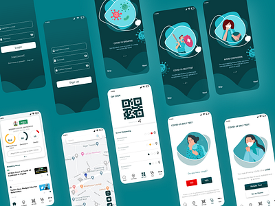 covid-19 app app design uidesign uidesigner uiinspiration uiux user interface design ux uxdesign uxdesigner