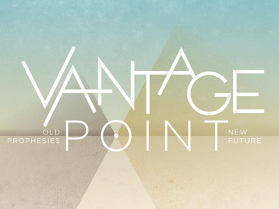 Vantage Point typography work projects