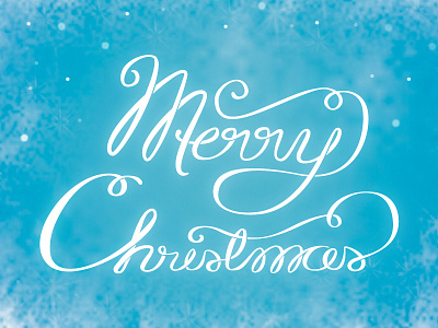 Merry Christmas christmas type typography