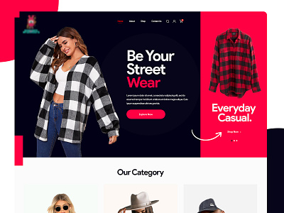 Ecommerce Landing Page