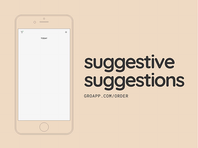 Suggestive Suggestions habit tracker ios task manager ui ux