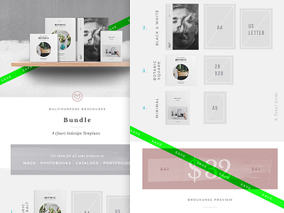 I made a Bundle brochure bundle catalog editorial free indesign magazine mockup photobook portfolio template ui