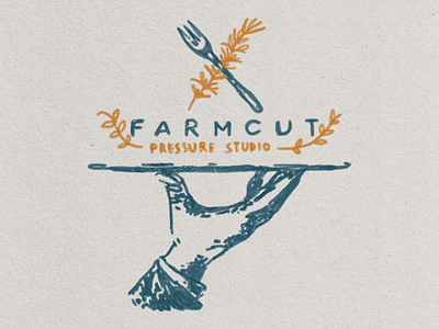 Farm Cut farm illustration vintage design