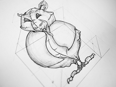 Rat character drawing illustration rat sketch