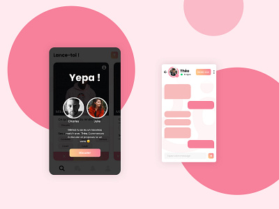 New match - Sheefirst app android app design ios ui ux