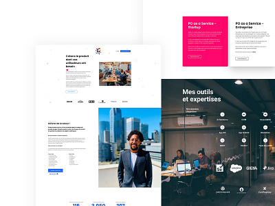 Landing page 142 Consulting branding landing page ui uidesign webdesign