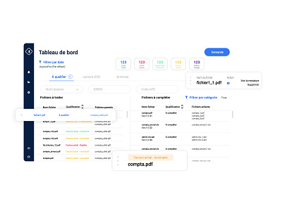 OCR Webapp table