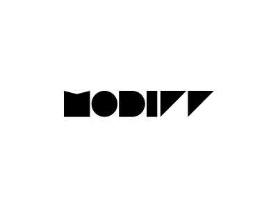 Logo Modiff branding design logo ui
