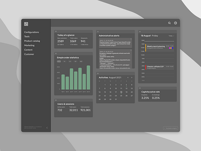 dashboard wedge wip ecommerce app product design ui ux