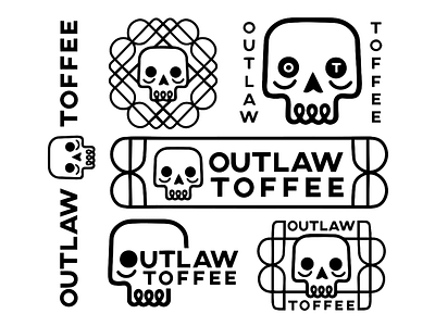 Outlaw Toffee Logo Concepts