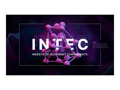 INTEC website development consultant design figma illustration pitch powerpoint presentation