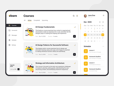 Online learning platform