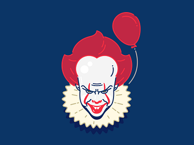 IT clown horror icon it movie poster