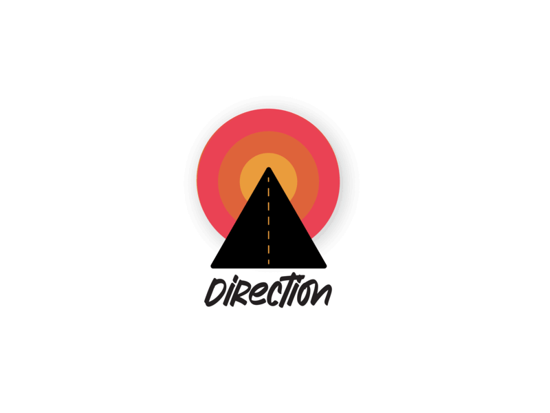 Direction logo collection branding design graphic design logo