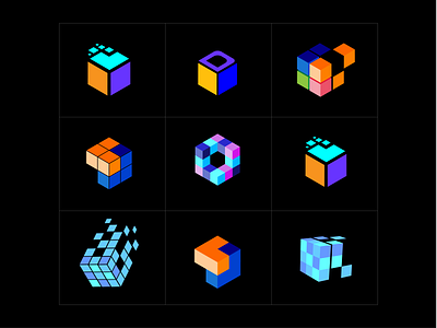 Cube logos