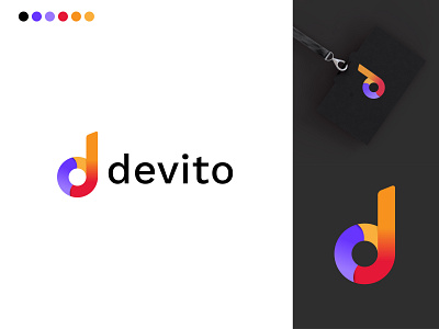 D logo branding design graphic design logo