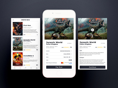 Cinema App Concept