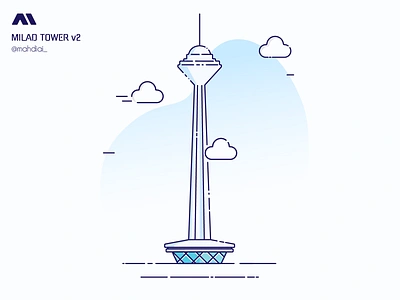 milad tower v2 adobe adobe illustrator adobe illustrator cc app broken cubes design icon illustration illustration art illustrator iran iran design milad tower pattern pattern art tehran vector vectorart web