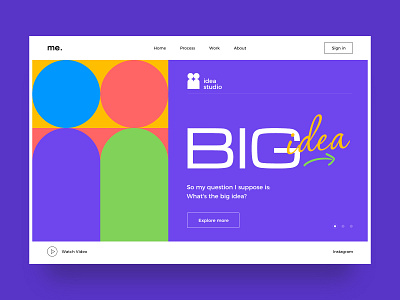 Big idea - Website